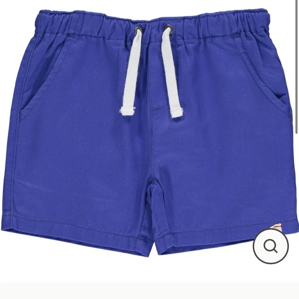 Me and Henry royal blue twill shorts